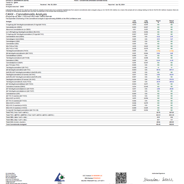 Green Magic 4.5G - Morning Dew - Sativa