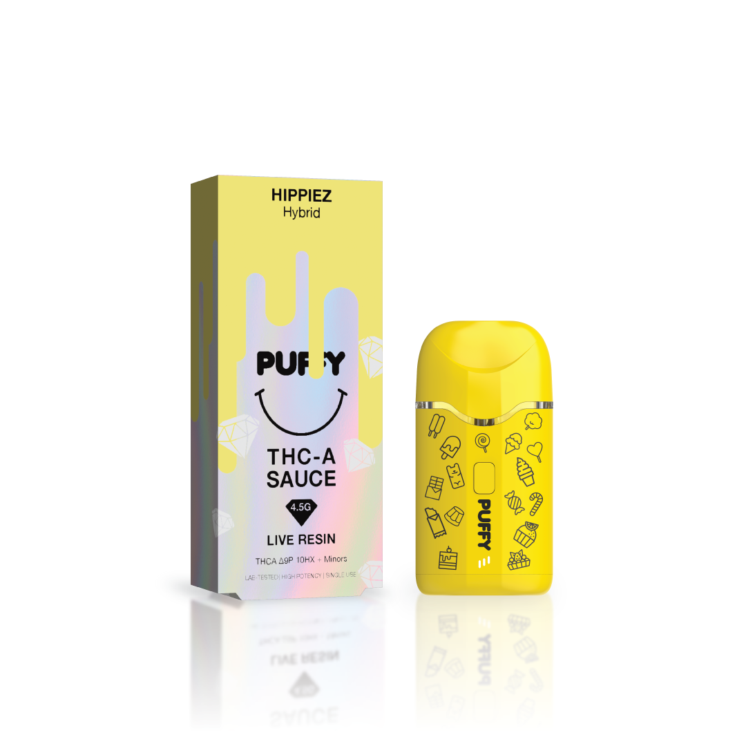 ★PALE JADE★ Angel Puff T PUFFY 4.5G - THC-A - Hippiez (Hybrid) – Puffy THCa