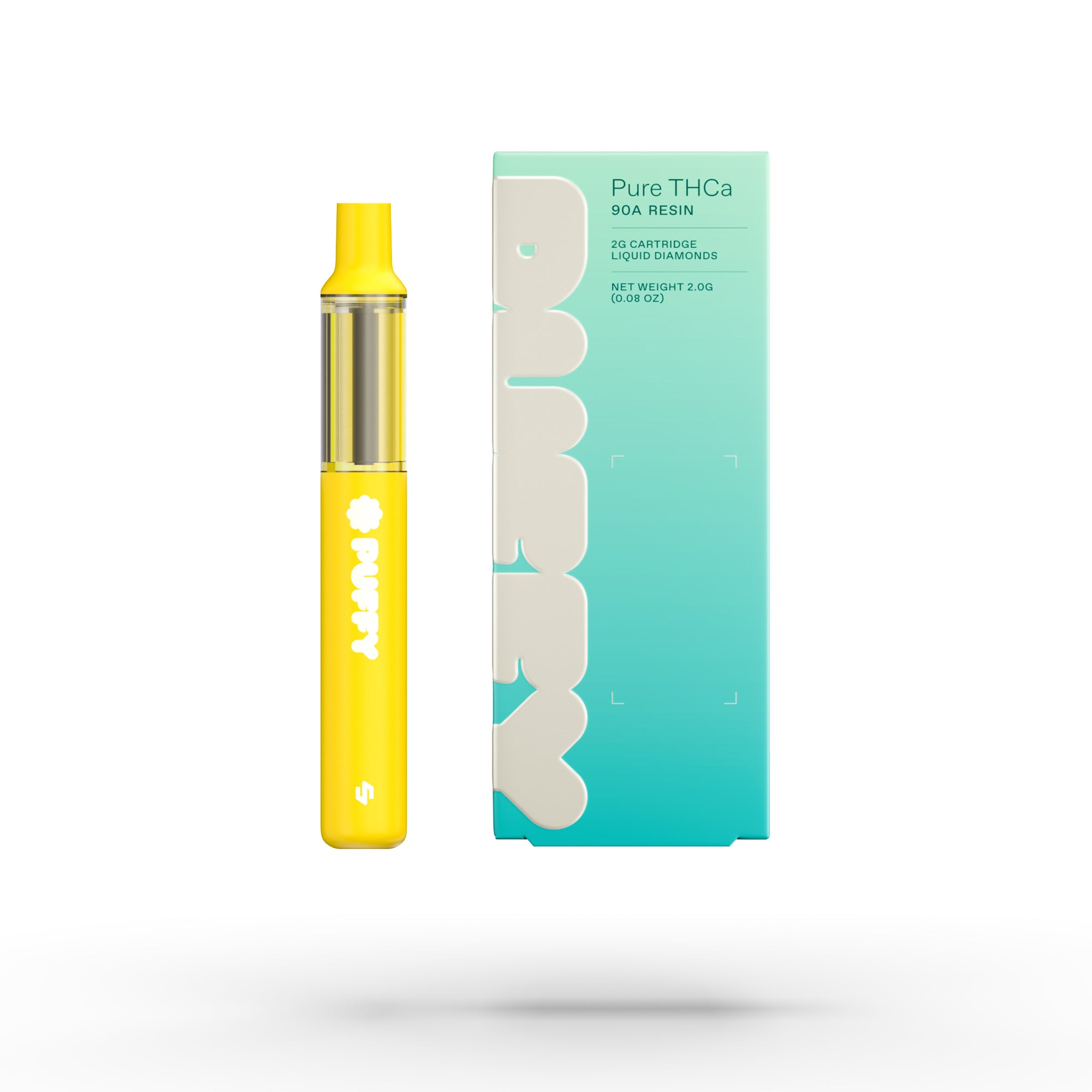 Pure and potent, our line of 90A Resin THCa disposable 2G are a blend of THCa liquid diamonds, botanical and hemp-derived terpenes for a top shelf experience. Each disposable contains 90% THCa and we use a ceramic coil to create a richer flavor.