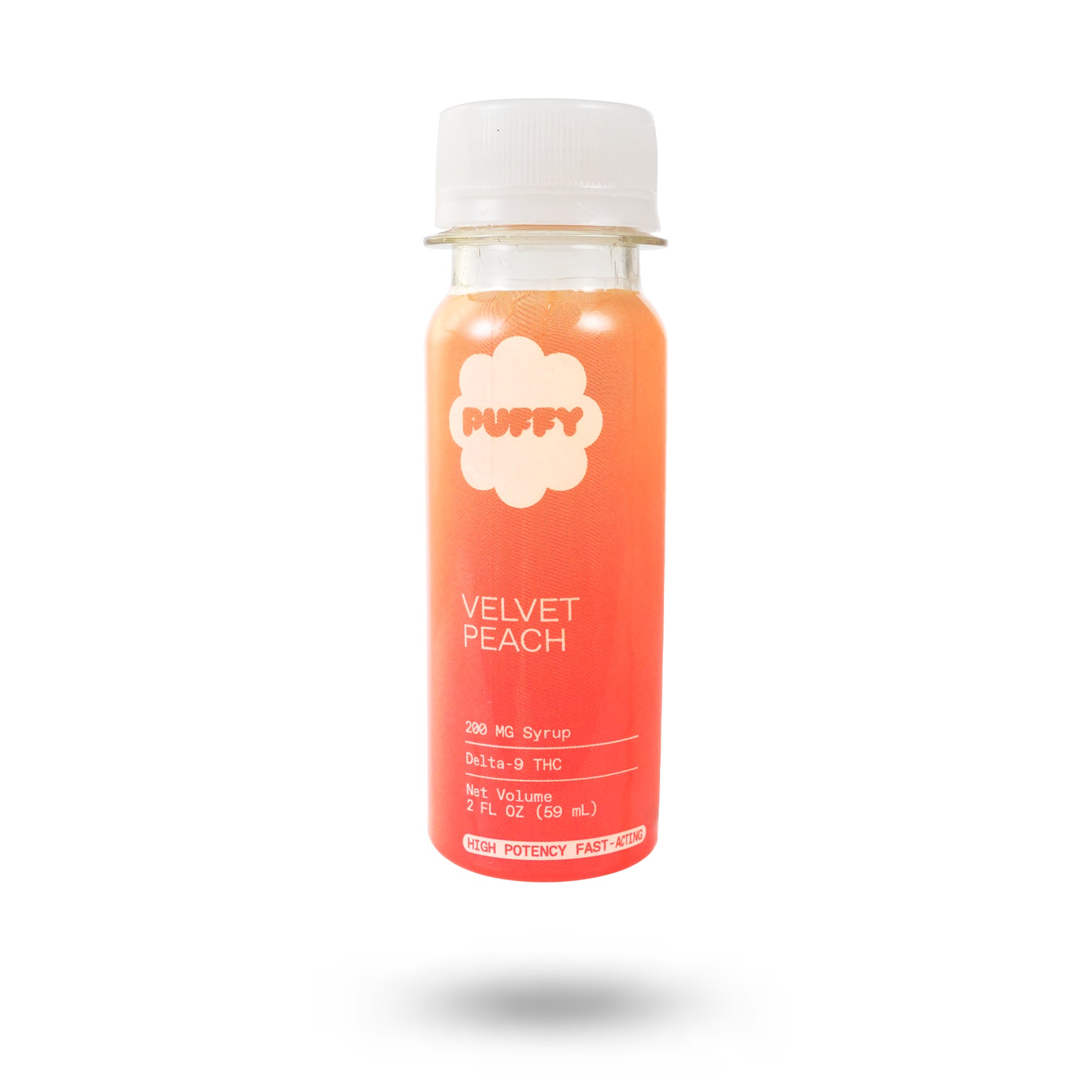 From our Puffy line, comes this Syrup that is hemp-derived and extra potent. Try our delicious Velvet Peach flavor. Effects are fast-acting and long-lasting.