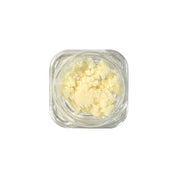 PUFFY Forbidden Fruit THCa concentrate is a perfect mixture of Cherry Pie’s musky, sweet cherry undertones and Tangie’s loud tropical flavors. There are also notes of pine, mango, and passionfruit candy.
