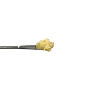 PUFFY THCa Sour Special Sauce Badder: The unique whipping technique required to produce badder causes the THCa to crystalize and create a smooth, creamy consistency. This wax is ultra-potent and easy to load onto a dab nail, thanks to its soft and malleable form.