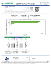 Cherry Slushie Live Resin THC Gummies (Hybrid)