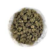 PUFFY Acai Berry Gelato is a vibrant sativa-dominant hybrid THCa strain, crafted from the flavorful fusion of Thin Mint Cookies and Sunset Sherbet. This stunning strain boasts deep purple hues and a thick, glistening layer of trichomes, making it as visually striking as it is potent. Its aroma profile is rich and earthy, blending musky, mossy, and root-like undertones with a bold gasoline kick, creating an intriguing and unforgettable scent. Consumers say it delivers a happy, talkative, and uplifting high, 