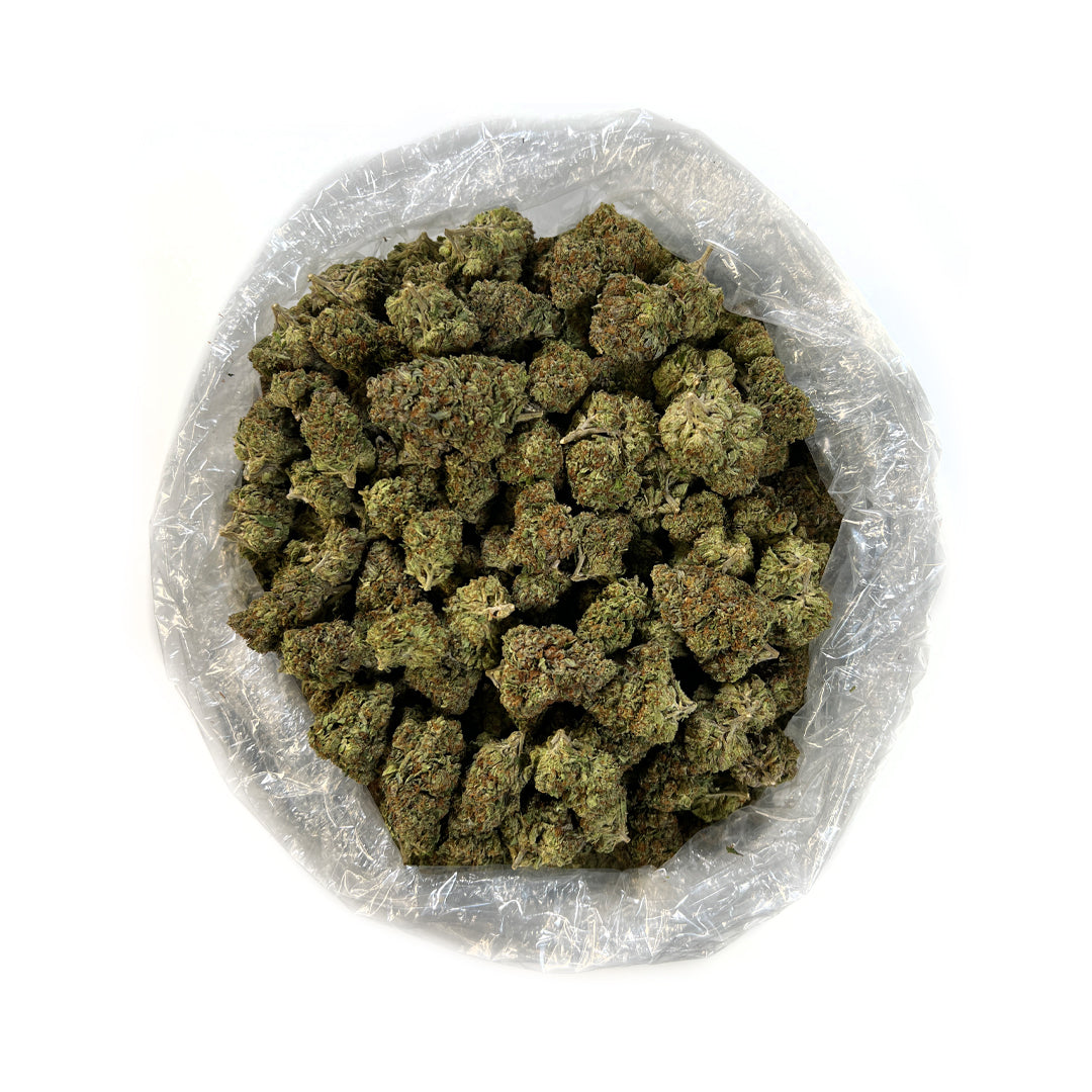 PUFFY Alien OG THCA, also known as "Alien OG Kush," is a potent hybrid born from the legendary Tahoe OG and Alien Kush. This strain features the signature lemon and pine aroma and flavor of classic OG genetics. Users report that it delivers a powerful experience, combining a deeply relaxing body high with an intense, mind-bending cerebral buzz. Known for its strength, it’s a favorite among seasoned enthusiasts, but beginners should approach this heavy-hitter with caution.