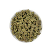 PUFFY Apple Fritter is a balanced hybrid THCa strain, born from the flavorful cross of Sour Apple × Animal Cookies. The aroma is unmistakably bold, funky, cheesy, and deliciously stinky, with an earthy pungency that demands attention and lingers in the air. Visually striking, the dense buds are covered with frosty trichomes, showcasing deep green to purple hues with vibrant orange pistils. Consumers often report a blend of euphoria and relaxation, accompanied by a tingling body buzz, lighthearted giggles, a