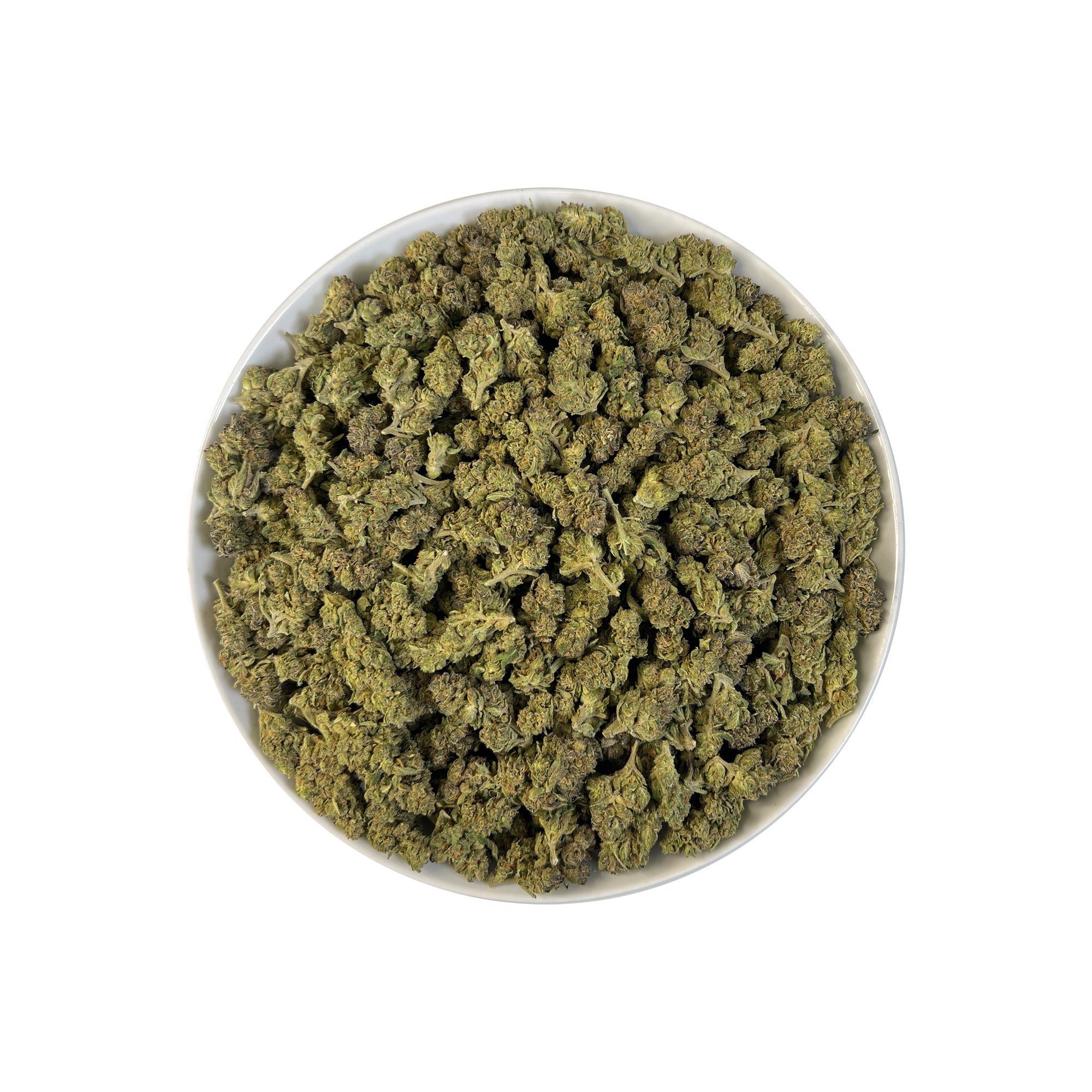 PUFFY Bacio Gelato is a premium balanced hybrid THCa strain born from the legendary cross of Sunset Sherbert and Thin Mint Girl Scout Cookies. The aroma is a rich blend of fruity sweetness and creamy smoothness, brightened by a refreshing citrus twist. Visually, buds are dense and chunky, with forest green and purple tones, fiery orange pistils, and a frosty trichome coating. Consumers describe it as gentle yet uplifting, providing clear-headed calm and a subtle mood boost that eases tension while keeping y