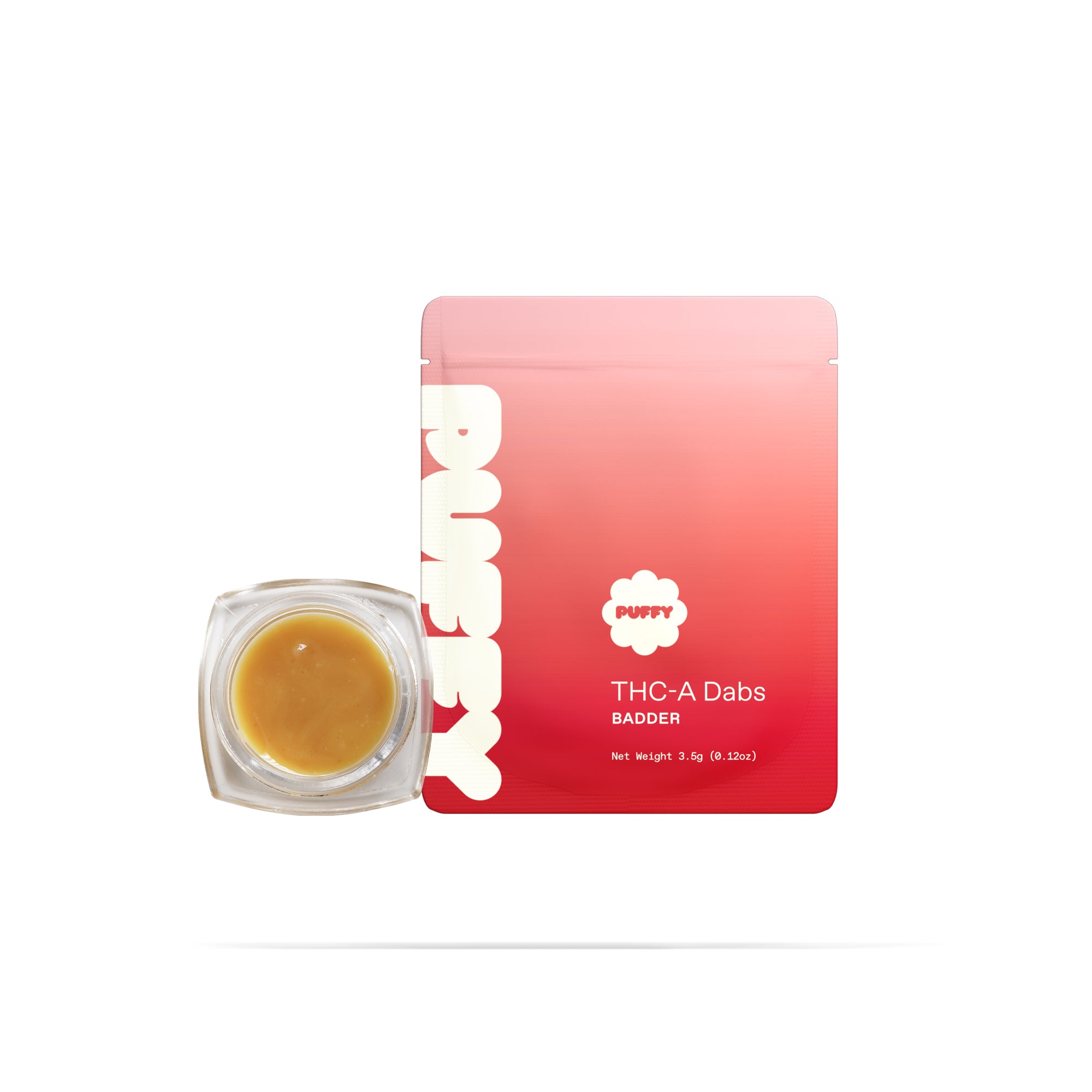 PUFFY THCa Lemon Cherry Gelato Badder: The unique whipping technique required to produce badder causes the cannabinoids to crystalize and create a smooth, creamy consistency. This wax is ultra-potent and easy to load onto a dab nail, thanks to its soft and malleable form.