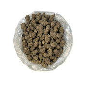 PUFFY Black Truffle is a premium indica-dominant hybrid THCa strain, born from the flavorful cross of Gelato 33 and Chocolate Kush. Aroma is rich and inviting, doughy with warm chocolatey undertones and a smooth, creamy finish. Visually, the dense buds range from dark green to deep purple, coated in a thick layer of frosty trichomes and highlighted by bright orange hairs. Consumers often report a euphoric, uplifting mental buzz followed by deep body relaxation and a calming effect, making it ideal for eveni