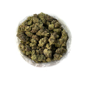 PUFFY Blow Pop is a potent indica-dominant hybrid THCa, masterfully bred from the legendary OG Kush and Sunset Sherbet strains. This strain captivates the senses with a sweet, fruity aroma reminiscent of cotton candy, layered with hints of gas for a bold, complex profile. While its dominant terpene remains unidentified, its rich scent and deeply soothing effects suggest the presence of myrcene or caryophyllene. Users report a blissful combination of relaxation, euphoria, and uplifting happiness, making Blow