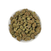 PUFFY Blueberry Jack is a balanced hybrid THCa strain, expertly crafted from a potent cross between Jack Herer × DJ Short Blueberry. Aroma is a sharp blend of sour blueberries layered with pungent gas and a hint of chemical sharpness. Visually, medium to large buds show a dense structure, green to purple hues, bright pistils, and a frosty trichome coat. Consumers often report an uplifting, euphoric high that boosts mood and focus with cerebral energy, balanced by light physical relaxation.
