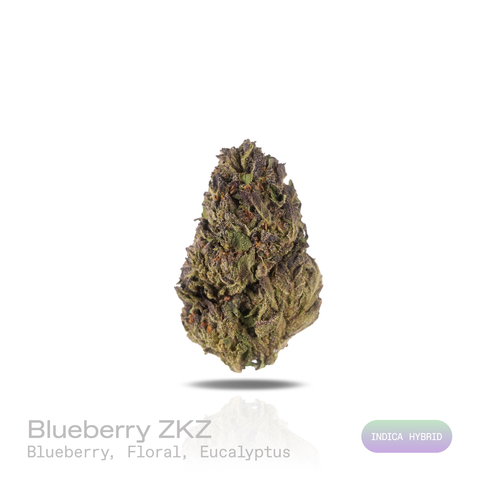 PUFFY Blueberry ZKZ is an indica-dominant hybrid THCa strain, crafted from the legendary lineage of Blueberry × ZKZ. The aroma bursts with sweet blueberry, intertwined with delicate floral notes and a refreshing hint of eucalyptus, creating an inviting and uplifting scent profile. Visually, the buds are dense with subtle blue hues, vibrant orange pistils, and a thick, shimmering coating of frosty trichomes. Consumers often report an uplifted mood and creative spark accompanied by a relaxing, mellow body eff