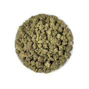 PUFFY Blueberry ZKZ is an indica-dominant hybrid THCa strain, crafted from the legendary lineage of Blueberry × ZKZ. The aroma blends sweet berry and candy notes with a bold, fuel-like edge, creating a strikingly sweet yet gassy scent profile. Visually, the buds are dense with subtle blue hues, vibrant orange pistils, and a thick, shimmering coating of frosty trichomes. Consumers often report an uplifted mood and creative spark accompanied by a relaxing, mellow body effect, with increased appetite.
