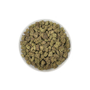 PUFFY Bolato is an indica-dominant hybrid THCa strain, expertly crafted from a premium blend of Curelato, Runtz, and Lemon Cherry Gelato. The aroma is a rich blend of herbal, woody, and smokey notes, creating a deep, earthy scent that lingers pleasantly in the air. Visually, dense green buds with purple hues and fiery orange pistils are coated in sticky trichomes. Consumers often report a euphoric and deeply relaxing experience that helps reduce stress while potentially easing both anxiety and physical disc