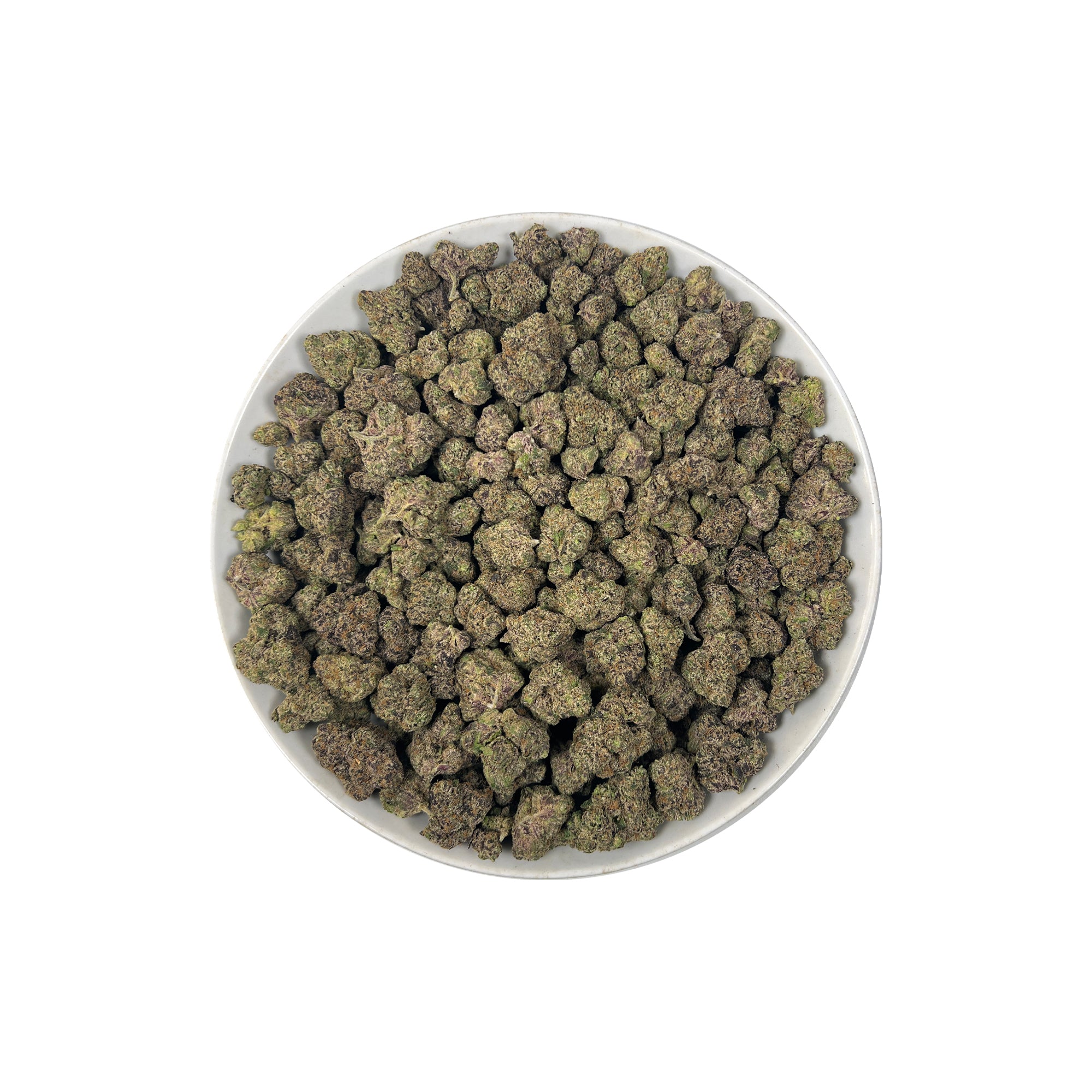 PUFFY Bolo Runtz is an indica-dominant hybrid THCa strain, born from the legendary pairing of Gelato and ZKZ. The aroma bursts with bright citrus notes, layered with a zesty freshness and grounded by subtle earthy undertones. Visually, the buds are dense and vibrant, showcasing vivid green and deep purple hues, accented by bright orange pistils and a generous coating of sparkling trichomes. Consumers often report a balanced high that begins with a euphoric cerebral lift and gradually settles into a soothing