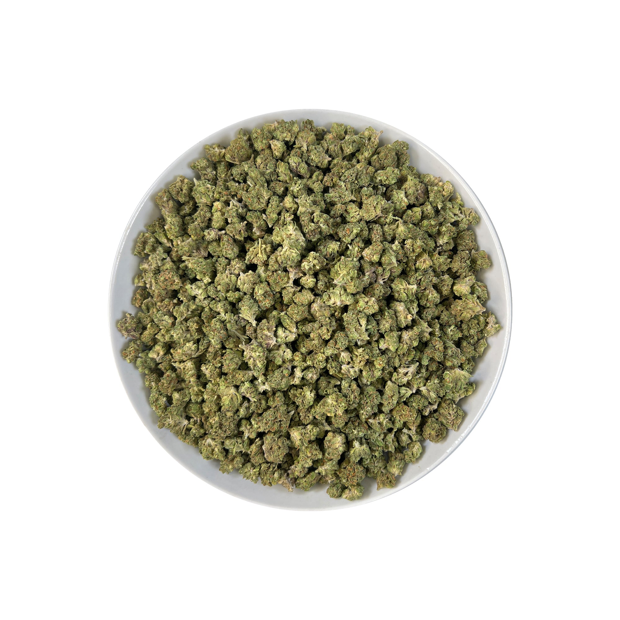 PUFFY Burger Breath (smalls) is an indica-dominant hybrid THCa strain, bred from the renowned cross of GMO Cookies and Larry OG F8. The aroma combines deep earthy notes with a sharp gassy punch, creating a bold and grounding profile. Visually, the buds are compact and resinous, with rich green hues, bright orange pistils, and a frosty trichome finish that may show hints of purple. Consumers describe a high that starts with an uplifting wave of euphoria and light creativity before melting into deep physical 