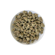 PUFFY Canal Street Runtz is a balanced hybrid THCa strain, expertly crafted from the cross of Pre-64 Runtz and THC Bomb. The aroma blends sharp diesel and pungent fuel notes with a sweet tropical twist, creating a bold yet exotic profile. Visually, the buds show deep green and purple hues, fiery orange pistils, and a glittering trichome. Consumers often report a euphoric, energizing high that boosts creativity and focus while also promoting relaxation and stress relief.
