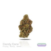 PUFFY Candy Cane is an indica-dominant hybrid THCa strain, crafted from the legendary trio of Mango, White Widow and AK-47. The aroma bursts with bright, fruity notes, complemented by refreshing hints of mint and a lingering sweet finish. Visually, dense buds showcase vibrant bright green and deep purple hues, adorned with fiery orange pistils and a sparkling layer of frosty trichomes. Consumers often report a euphoric mental high that elevates mood, gentle body relaxation that eases tension and mild discom