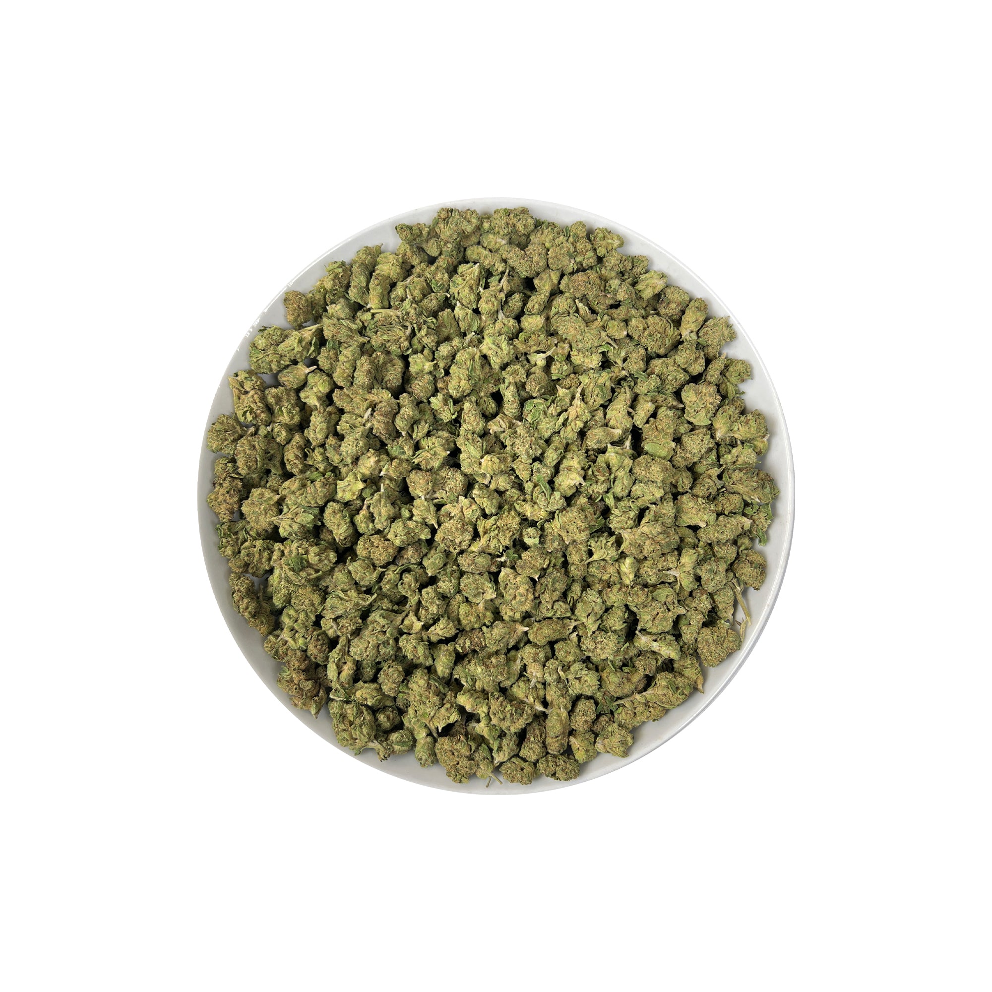 PUFFY Candy Rain (smalls) is an indica-dominant hybrid THCa strain, crafted from the flavorful cross of London Pound Cake × Gelato. The aroma is a bold and playful blend of sweet candy, tangy sour notes, and rich, dank undertones, creating a vibrant and memorable scent profile. Visually, dense green buds with purple hues and fiery orange pistils are coated in sticky trichomes. Consumers often report experiencing a happy and euphoric mood, accompanied by relaxed, calm body sensations and uplifted, giggly fee