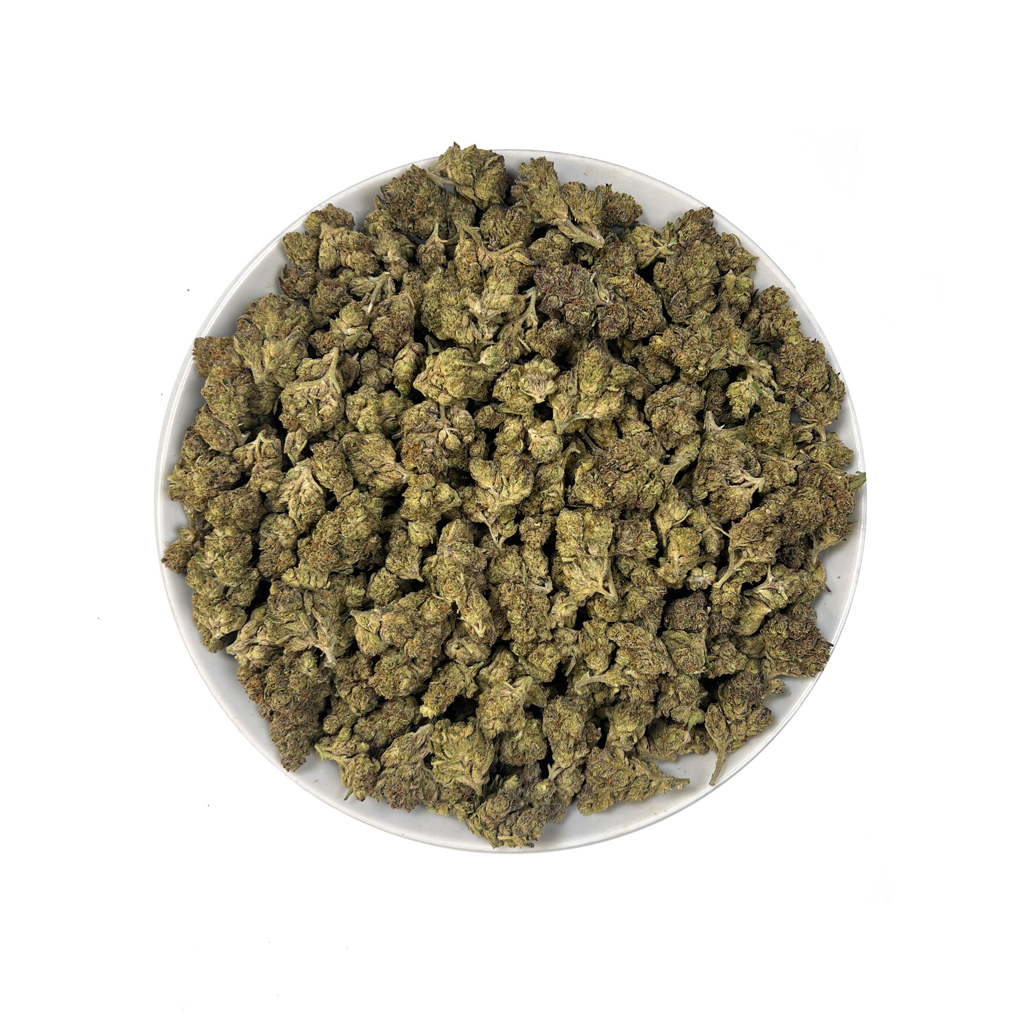PUFFY Carbon Fiber is a balanced hybrid THCa strain, created from a potent blend of Grape Pie, Biscotti, and Cookies & Cream. The aroma blends creamy sweetness with sharp chemical tones and a grounding woody finish, resulting in a bold and complex scent profile. Visually, the buds are dense and striking, featuring deep green and purple hues, coated in frosty trichomes and accented with bright orange pistils. Consumers often describe the smoke as creamy and smooth, with a powerful high that feels giggly, tin
