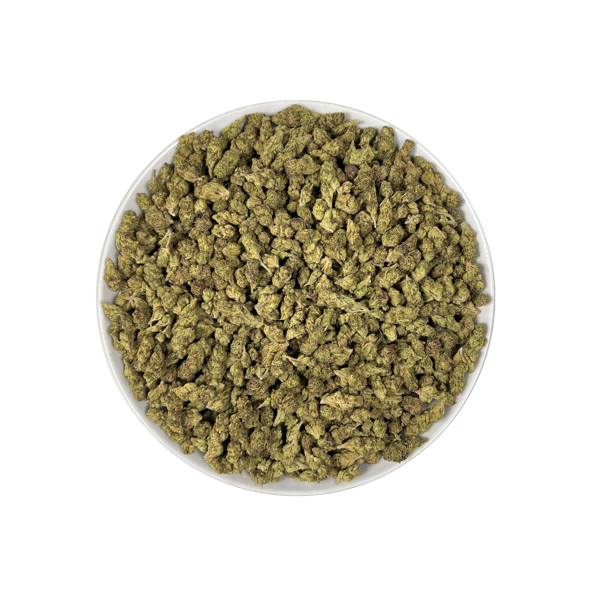 PUFFY Chemlato (smalls) is a balanced hybrid THCa strain, born from the cross of Gelato #33 and Chemdawg. The aroma opens with bright citrus notes, layered with a sharp fuel-like edge and a deeply pungent finish. Visually, the buds are dense, featuring light green and purple hues, vibrant orange pistils, and a sparkling layer of trichomes. Consumers often report an initial uplifting and euphoric mental high that sparks creativity, gradually transitioning into a calm and mellow body sensation.
