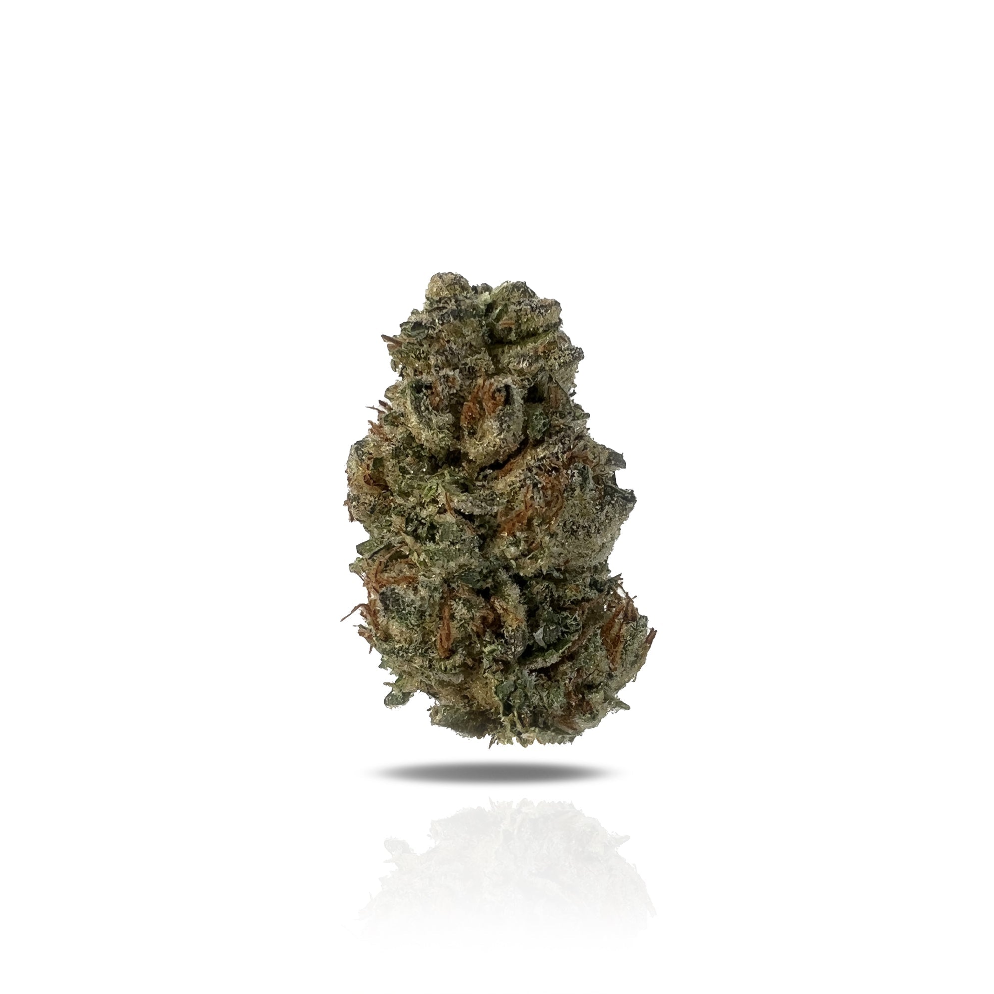PUFFY Cherry Lime Jack is a sativa-dominant hybrid THCa strain born from the vibrant cross of Cherry Widow and Jack the Ripper. This strain delights the senses with a sweet cherry flavor layered with zesty lime undertones, while its aroma blends notes of lime, ripe cherries, and a hint of gas. The buds are bright green with subtle flashes of purple, accented by fiery orange hairs and a generous coating of frosty trichomes, giving them a sparkling, crystal-like appearance. Consumers often report uplifting an