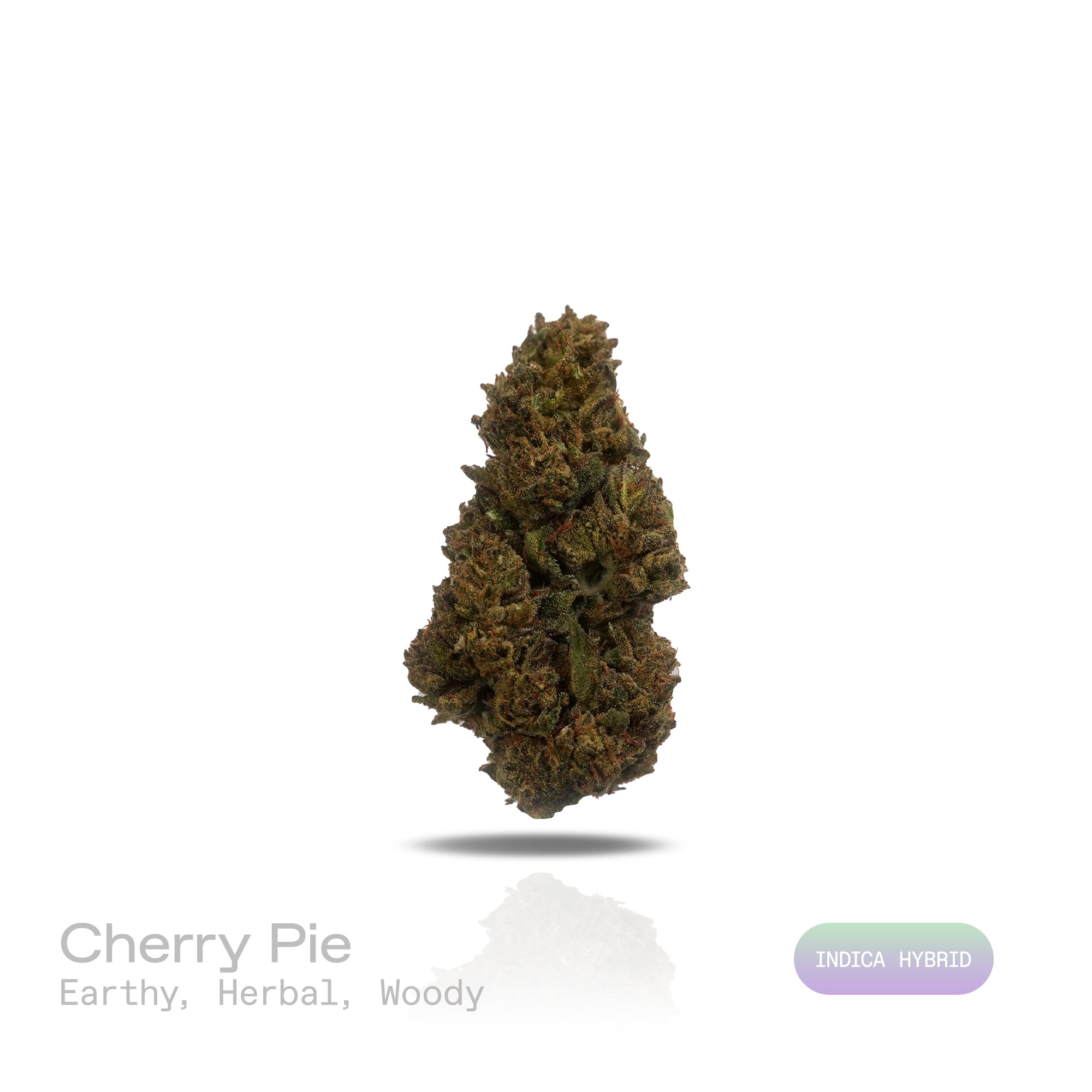 PUFFY Cherry Pie is an indica-dominant hybrid THCa strain born from the flavorful cross between Granddaddy Purple and an F1 Durban Poison. The aroma opens with rich earthy tones, layered with fresh herbal notes and subtle woody undertones. Visually, it boasts dense, sticky buds that range from deep green to rich purple, accented by vibrant orange pistils and a generous dusting of frosty trichomes. Consumers often report feeling euphoric, happy, and deeply relaxed after, with some experiencing bursts of crea