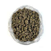 PUFFY Cherry Sunset is a premium hybrid THCa strain, artfully bred from the flavorful genetics of Cherry Pie and Sunset Sherbet. It has a rich, pleasant smell with citrusy limonene, peppery caryophyllene, and hints of mint or flowers. The flavor is mostly fruity cherry, with touches of citrus, tropical sweetness, mint, and spice, making it tasty and complex. Visually striking, it features dense buds with vibrant purple hues, bright orange hairs, and a heavy coating of glistening resin. Consumers describe it