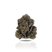 PUFFY Cherry Sunset is a premium hybrid THCa strain, artfully bred from the flavorful genetics of Cherry Pie and Sunset Sherbet. It has a rich, pleasant smell with citrusy limonene, peppery caryophyllene, and hints of mint or flowers. The flavor is mostly fruity cherry, with touches of citrus, tropical sweetness, mint, and spice, making it tasty and complex. Visually striking, it features dense buds with vibrant purple hues, bright orange hairs, and a heavy coating of glistening resin. Consumers describe it