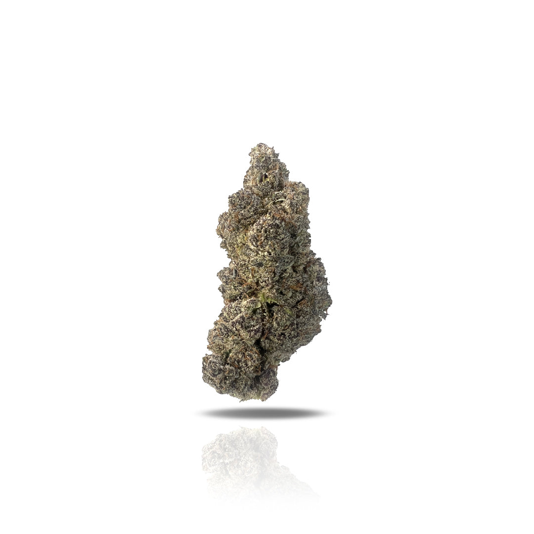 PUFFY Chimera is a hybrid THCa hemp strain made from a genetic cross between White Truffle and The Creature. This strain is known for its unique flavor and effects, with high THC levels and a complex terpene profile. Users reported that Chimera effects include euphoria, creativity and energy. THCa users reported that they often choose Chimera when dealing with symptoms associated with depression, stress and fatigue. Chimera features flavors like earthy, pine and citrus. The dominant terpene of this strain i