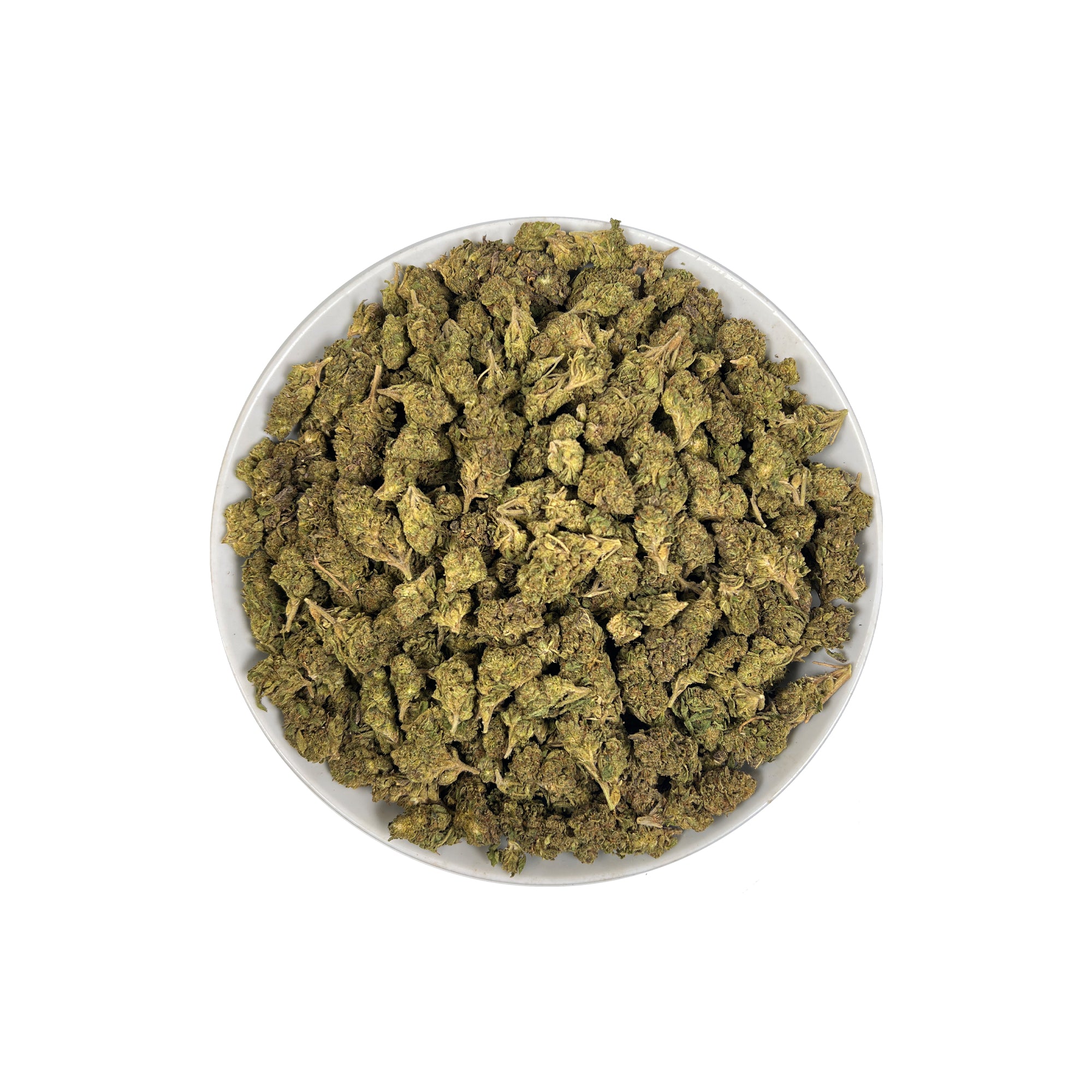 PUFFY Cream Pie is an indica-dominant hybrid THCa strain, created by crossing Wedding Cake × Triangle Kush. The aroma is a delightful blend of sweet cookies, subtle herbal notes, and a juicy hint of ripe peach. Visually, the dense buds boast vivid green and purple hues, bright orange pistils, and a sparkling layer of trichomes. Consumers often report a soothing body high and calming effects, with potential medical benefits for stress relief, chronic pain management, and improving sleep for those seeking rel