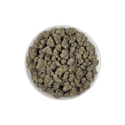 PUFFY Dante's Inferno is an indica-dominant hybrid THCa strain, born from the powerful cross of Oreoz and Devil Driver. The aroma blends sweet berries with creamy vanilla and a warm, comforting cookie note, creating a rich and inviting scent. Visually, dense bright green buds with purple hues and fiery orange pistils are coated in sticky trichomes. Consumers often report an initial uplifting cerebral euphoria with a boost in mood, creativity, and focus, followed by deep body relaxation and soothing stress r