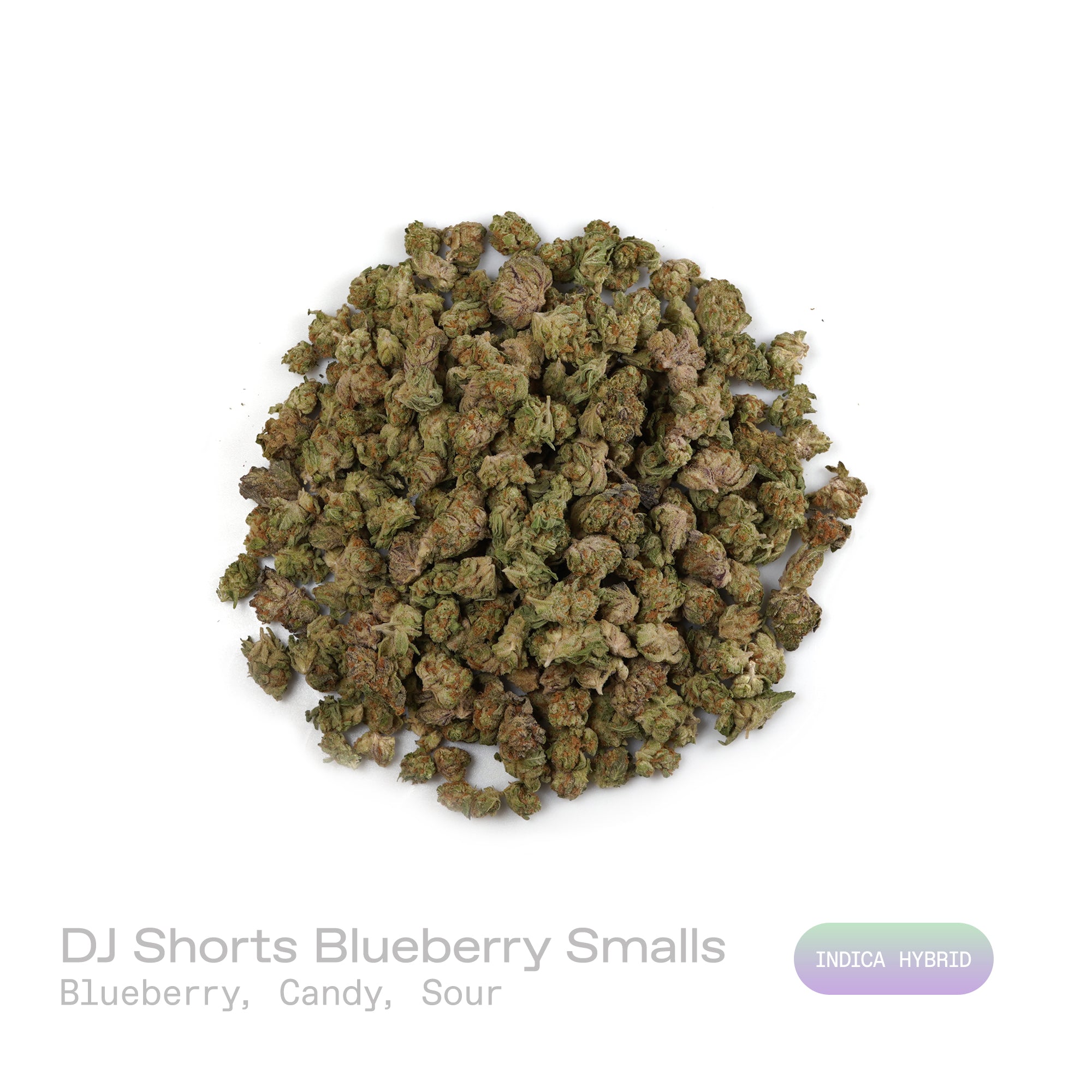  Purple Thai. Aroma is a blend of sweet blueberry, sugary candy, and a hint of sour tartness. Visually, the buds are dense, deep green with purple tones, bright orange pistils, and a heavy frosty trichome coat. Consumers often report an initial wave of euphoria and mental uplift that gradually melts into deep physical relaxation, accompanied by heightened appetite.
