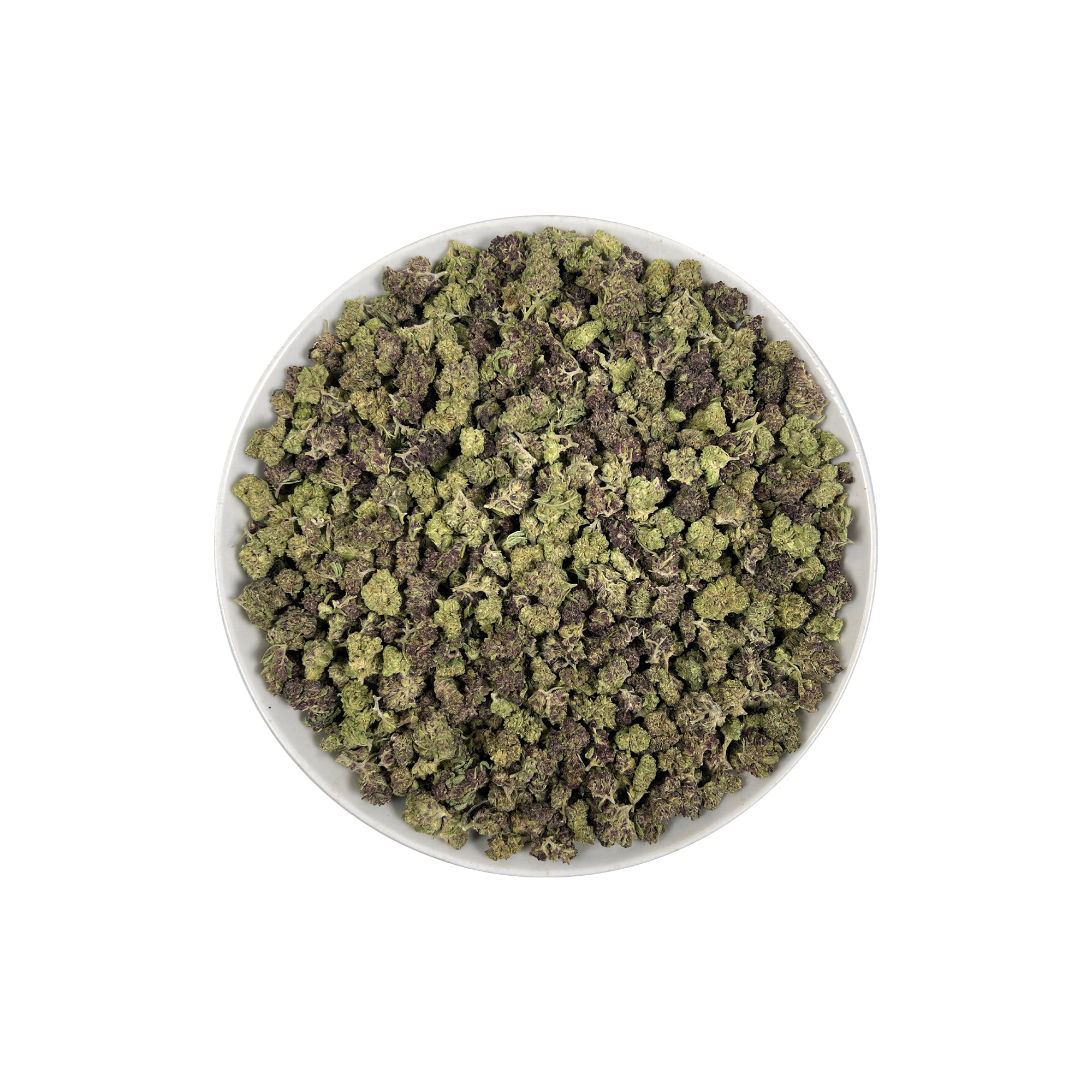 PUFFY Double Stuffed (smalls) is an indica-dominant  hybrid THCa strain, born from the unique pairing of Platinum White and Cookies and Cream. The aroma is a vibrant blend of citrus, funky undertones, and subtle chemical notes, creating a distinctive and memorable scent profile. Visually, dense green buds with hints of purple, bright orange pistils, and a thick coating of sparkling trichomes. Consumers often report a euphoric, uplifting head high that settles into calming physical relaxation, resulting in a