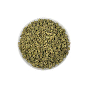 PUFFY Fatso (smalls) is a balanced hybrid THCa strain, hailing from the potent union of GMO (Garlic Cookies) and Legend OG. The aroma greets the senses with rich earthy tones, blended seamlessly with robust coffee notes and a sharp, pungent edge. Visually, the buds are dense and deep forest green, highlighted by rich purple hues and bright orange pistils, all coated in a sparkling layer of trichomes. Consumers often report a profound sense of full-body relaxation, accompanied by soothing euphoria and a gent