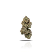 PUFFY Super Kush is an indica-dominant THCa strain born from the legendary pairing of Northern Lights #5 and Hindu Kush. The aroma is a rich blend of earthy undertones, zesty citrus notes, and sweet, berry-like hints that create a uniquely inviting scent. The presence of terpinolene adds a refreshing floral layer that elevates its overall profile. Visually, the buds are striking aqua-green in color, highlighted by fiery orange pistils that catch the eye. Consumers often report a calming, clear-headed high t