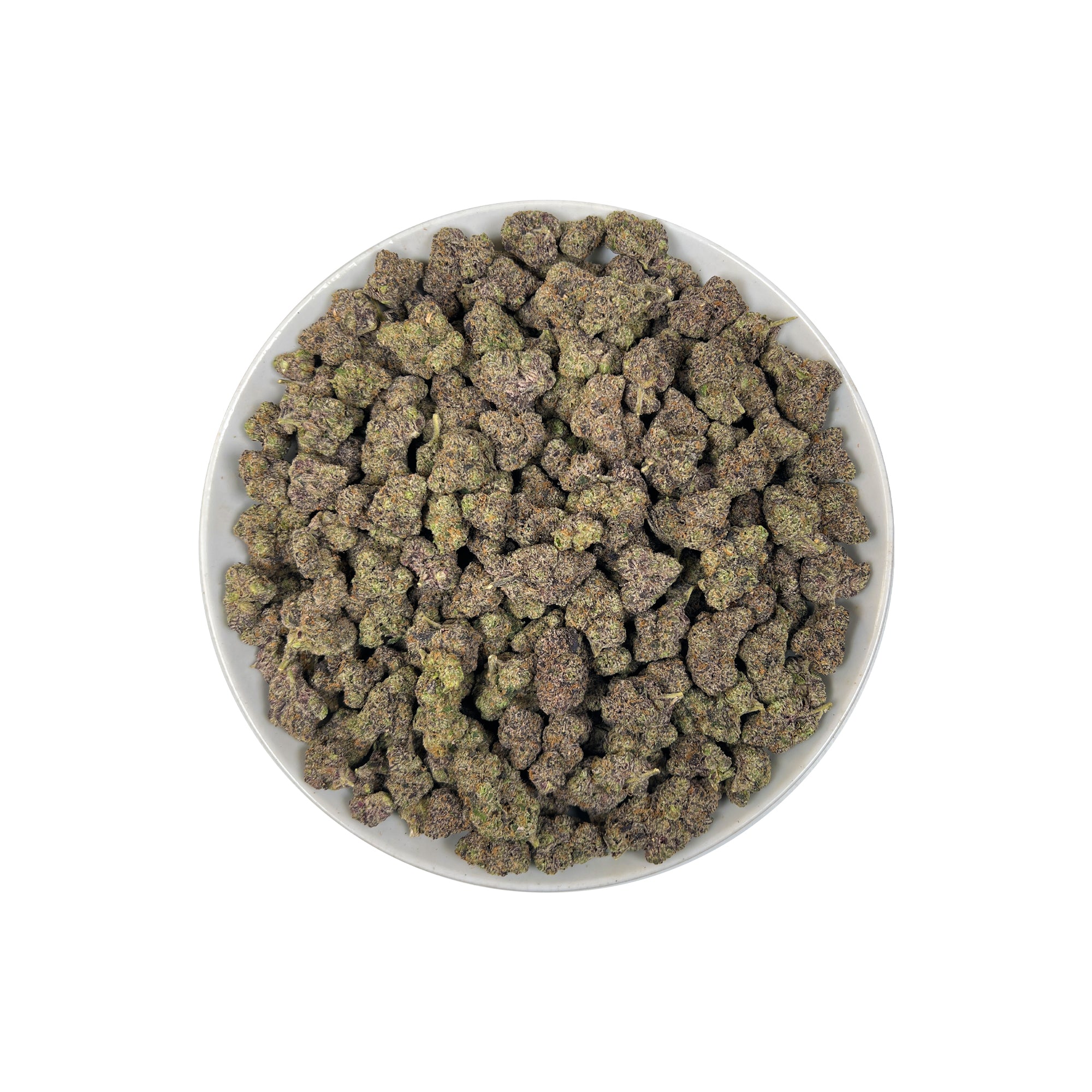 PUFFY Frosted Runtz is a balanced hybrid THCa strain, &nbsp;born from the flavorful cross of Ice Cream Cake × White Runtz. The aroma bursts with sweet, candy-like notes, bright citrusy accents, and a distinct, gassy undertone that adds depth and character. Visually, the buds are compact, showcasing rich emerald greens interlaced with subtle purple and pink hints, while fiery orange pistils weave through a sparkling coat of frosty, crystalline trichomes. Consumers often report a deeply calming sensation that