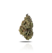 PUFFY Garanimals is a potent Indica-dominant THCa strain, bred from the flavorful cross of Grape Pie and Animal Cookies, known for its rich effects and bold genetics. The aroma bursts with sweet, candy-like notes layered over a sharp undertone of fresh pine creating a nostalgic yet invigorating scent profile that’s both playful and grounding. The flavor mirrors the aroma, delivering a smooth blend of sugary candy and crisp pine on the exhale. Visually, the buds are fluffy and spade-shaped with dark green an