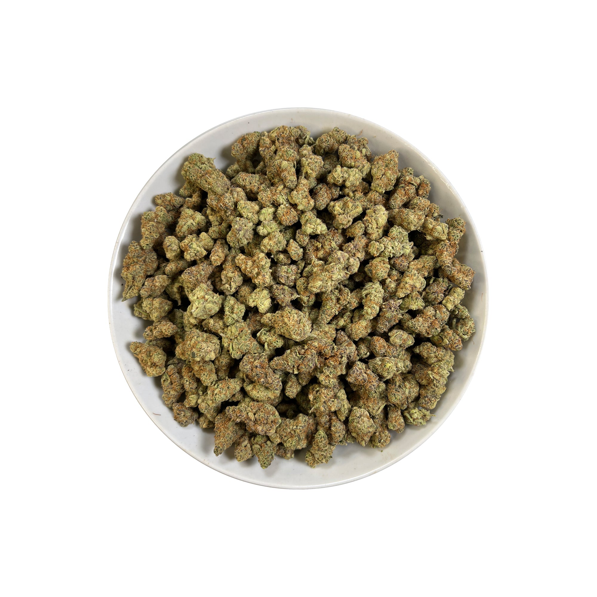 PUFFY Garlicane is an indica-dominant hybrid THCa strain, created by crossing GMO × Slurricane. The aroma combines a bold kick of pickled garlic with a sweet, candy-like finish, creating a uniquely savory-sweet profile. Visually, the buds are dense and deep green with purple hues, bright pistils, and a heavy frost of trichomes. Consumers often report a soothing body melt paired with gentle tingles, balanced by a calm, euphoric state of mind.
