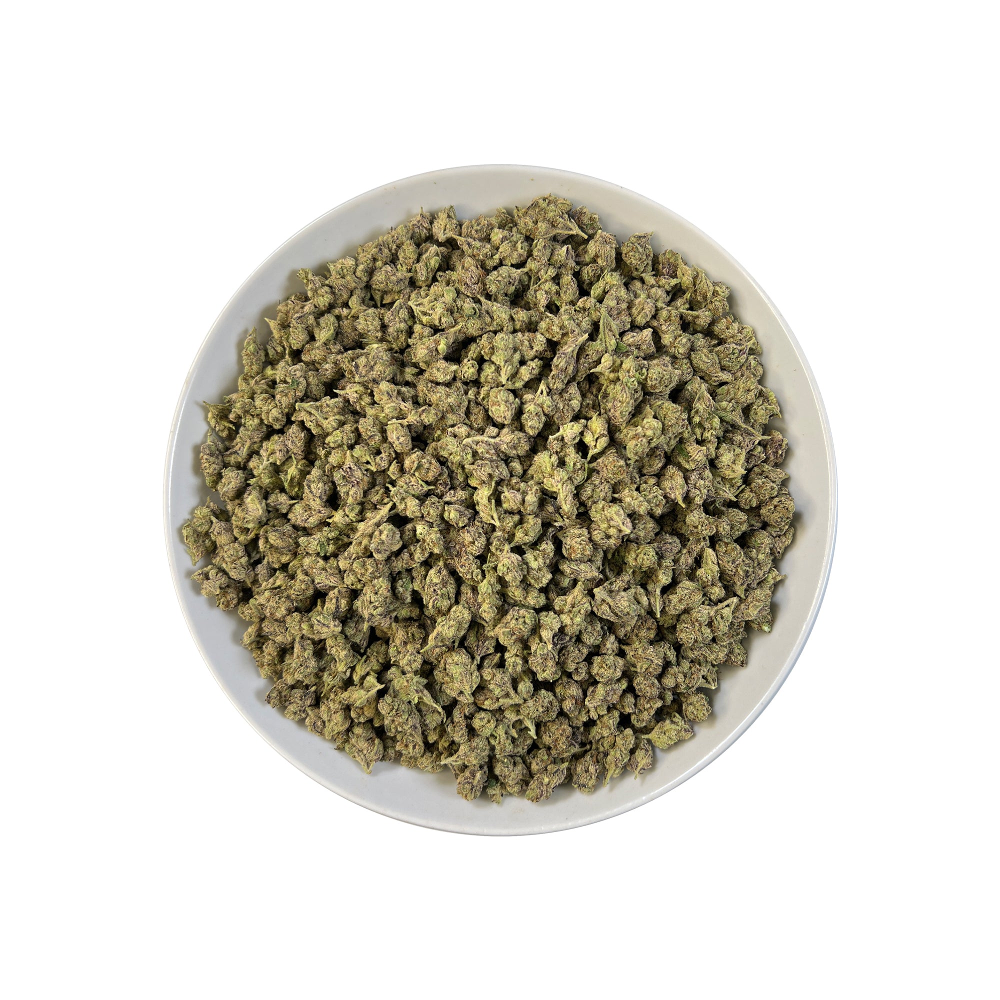 PUFFY Gelato 33 (smalls) is a hybrid THCa  strain, expertly crafted by crossing the legendary Sunset Sherbet and Thin Mint GSC. The aroma is a striking mix of sweet, fruity notes layered with sharp chemical undertones and a cool, invigorating hint of menthol. Visually, the buds are compact and chunky, with dark green to purple hues, vibrant orange pistils, and a frosty trichome coat. Consumers often report fast-acting, uplifting effects that bring mental clarity, elevated mood, stress relief, and a natural 