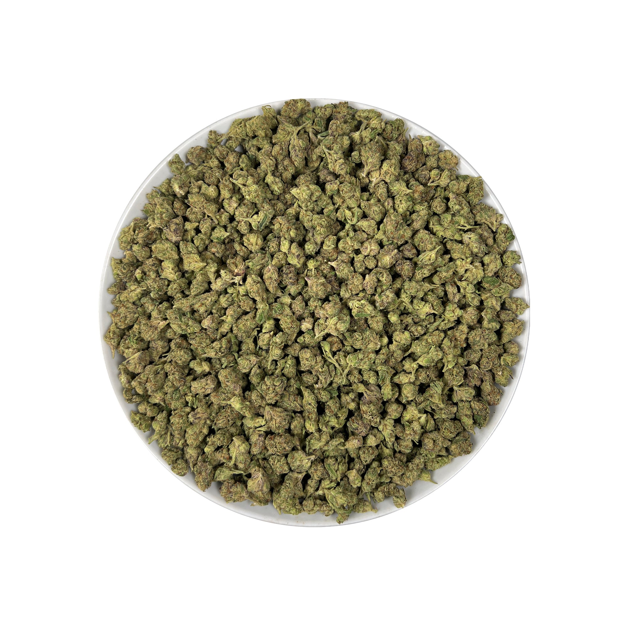 PUFFY Gelato (smalls) is a balanced hybrid THCa strain, created by crossing Sunset Sherbet and Thin Mint Girl Scout Cookies. The aroma combines bright citrus notes with smooth hints of vanilla and a grounding earthy undertone. Visually, the buds are dense and dark green with subtle purple hues, highlighted by bright orange pistils and a generous coating of frosty trichomes. Consumers often report a cerebral uplift and sense of euphoria, promoting an elevated mood, creativity, and sociability, accompanied by