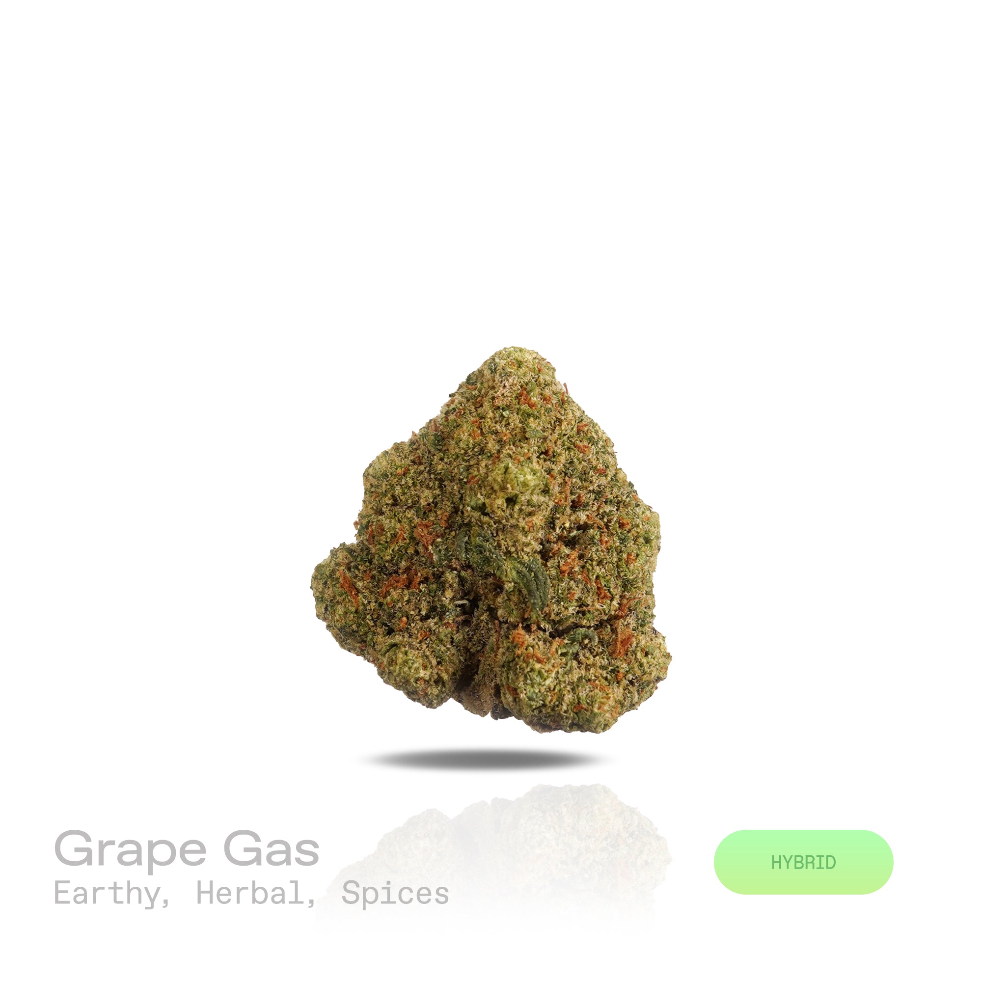 PUFFY Grape Gas is a balanced hybrid THCa strain, created from the fusion of Jet Fuel Gelato and Grape Pie. The aroma is a rich blend of earthy notes layered with herbal tones and a hint of warm spice. Visually, it shows deep violet tones with green leaves, orange pistils, and a sparkling coat of trichomes. Consumers often report a stimulating, blissful high that ignites creativity while a gentle body relaxation eases stress and enhances focus, ideal for social moments or creative pursuits.
