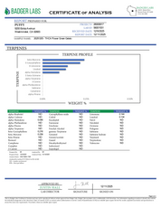 PUFFY Green Gelato is a balanced hybrid THCa strain, born from the elite pairing of Thin Mint Girl Scout Cookies and Sunset Sherbet. The aroma delights the senses with a harmonious blend of sweet grape, delicate floral notes, and a hint of creamy vanilla. Visually, it features dense, compact buds with deep green and purple hues, bright orange pistils, and a thick, frosty blanket of trichomes. Consumers often report an uplifted, clear, and creatively focused mental state paired with warm, relaxing body ease 