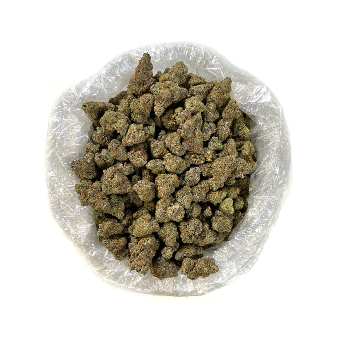 PUFFY Gummiez is a THCA sativa-dominant hybrid born from the flavorful combination of Jet Fuel Gelato and Peach Ringz. Known for its unique flavor profile, it features notes of coffee, chestnut, and sweet peach, with Limonene as its dominant terpene, adding a bright, citrusy undertone. Users report that this strain often leaves them feeling giggly, euphoric, and occasionally sleepy. They also claim that Gummiez helps alleviate symptoms of depression, pain, and stress.