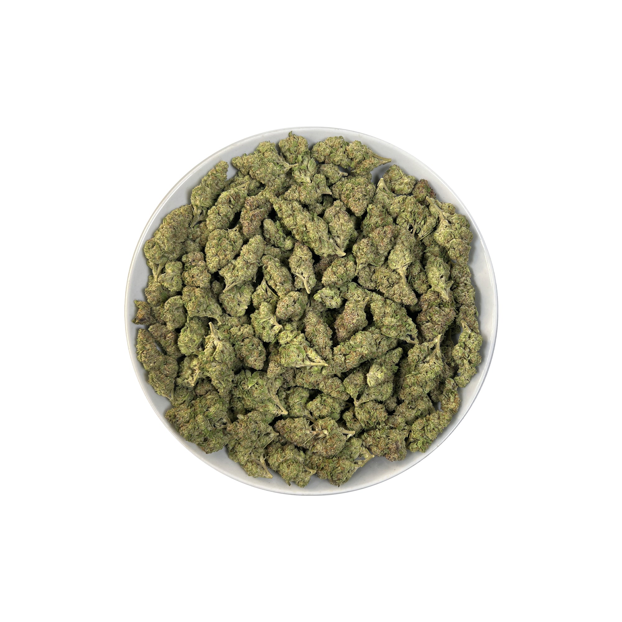 PUFFY Gush Mintz is an indica-dominant hybrid THCa strain, born from the cross of Kush Mints × (F1 Durb × Gushers). The aroma is a refreshing blend of minty coolness, earthy richness, and subtle hints of creamy vanilla. Visually, the buds are dense and striking, showcasing dark green and deep purple hues intertwined with vibrant orange pistils and a sparkling layer of shimmering trichomes. Consumers often describe a powerful, body-zapping high that dissolves stress and tension, leaving the mind calm and the