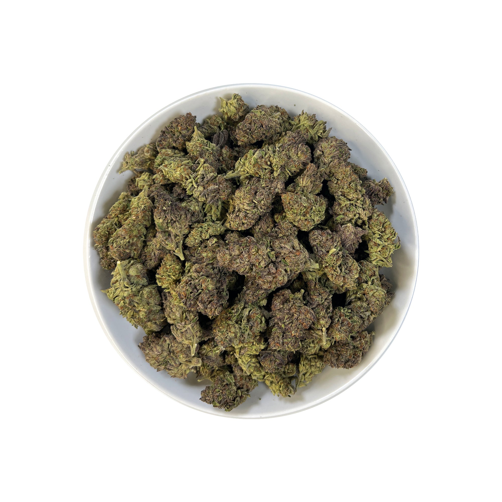 PUFFY Gusher Cream is a potent indica-dominant hybrid THCa strain crafted from the flavorful fusion of Gelato #41 and the legendary Triangle Kush. The aroma is a delightful fusion of creamy richness, sweet cake, and a burst of juicy freshness. Visually, the buds are dense and resinous, with rich green and purple hues, fiery orange pistils, and a heavy dusting of frosty white trichomes. Consumers often report a sparkling cerebral rush that uplifts the mood and enhances mental clarity, followed by a gentle, f