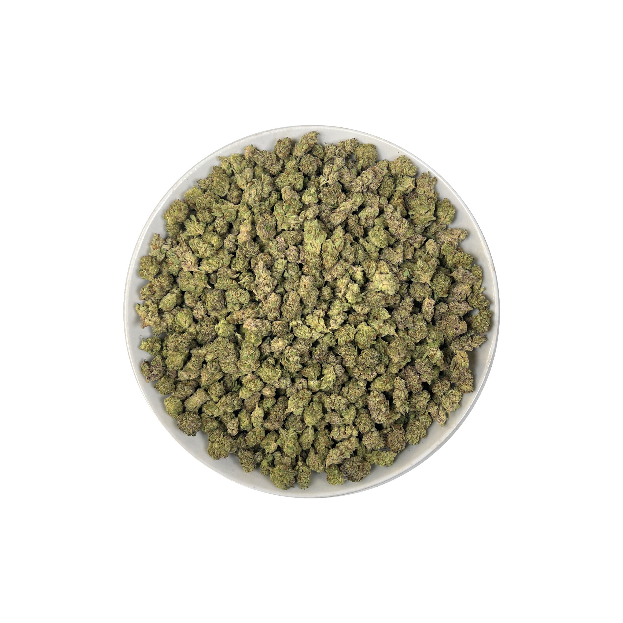 PUFFY Ice Cream Cake (smalls) is an Indica-dominant hybrid THCa strain, born from the potent cross between Wedding Cake and Gelato #33. The aroma unfolds with a rich, creamy sweetness, layered with warm vanilla notes and delicate floral undertones. Visually, its buds are dense and chunky, showcasing a vibrant mix of green and purple hues with occasional touches of lavender, accented by fiery orange pistils. Consumers often report an experience that begins with a euphoric, uplifting cerebral high, gradually 