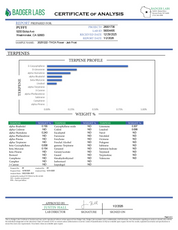 PUFFY Jack Frost is a balanced hybrid THCa strain,  born from a complex cross of Northern Lights, White Widow, and Jack Herer. The aroma opens with bright citrus notes, layered with fresh pine and grounded by warm, woody undertones. Visually, the buds are dense, with rich green and purple hues, bright orange pistils, and a frosty layer of trichomes. Consumers often report a happy, euphoric, and uplifting experience that promotes focus, energy, creativity, and balanced relaxation, making it well suited for d