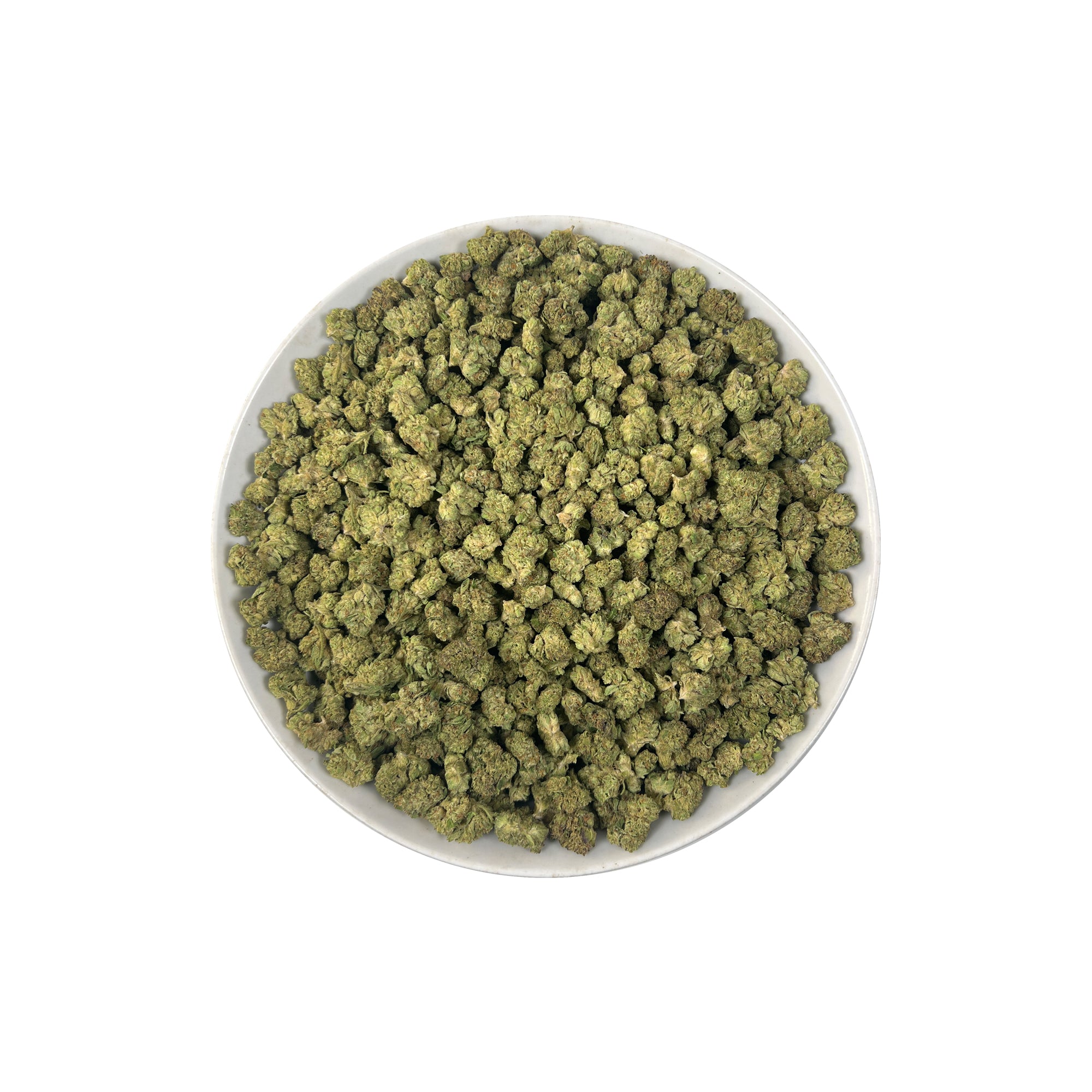 PUFFY Jelly Cake (smalls) is an indica-dominant hybrid THCa strain resulting from a masterful cross between Biscotti and Sunset Sherbet. The aroma is a luscious combination of creamy richness, ripe berries, and velvety vanilla. The buds are dense and chunky with deep green and purple hues, bright orange pistils, and a thick layer of sticky white trichomes. Consumers frequently describe a euphoric mental uplift that slowly transitions into soothing, full-body calm, often leaving them cheerful, mellow, and wi