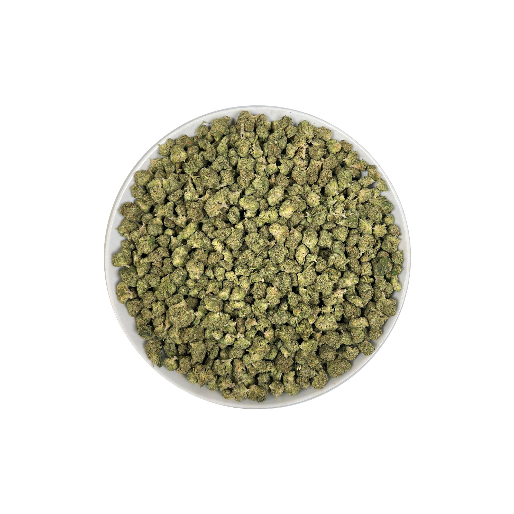 PUFFY Jokerz Candy (smalls) is an indica-dominant hybrid THCa strain, born from the flavorful cross between Gummiez and Grape Gasoline. The aroma bursts with bold grape notes layered over a gassy kick and a fresh, piney finish. Visually, the dense buds display forest-green tones with deep purple hues, vibrant orange pistils, and a frosty trichome coating. Consumers often describe the effects as euphoric and uplifting, promoting happiness and mental clarity, followed by a wave of deep relaxation.